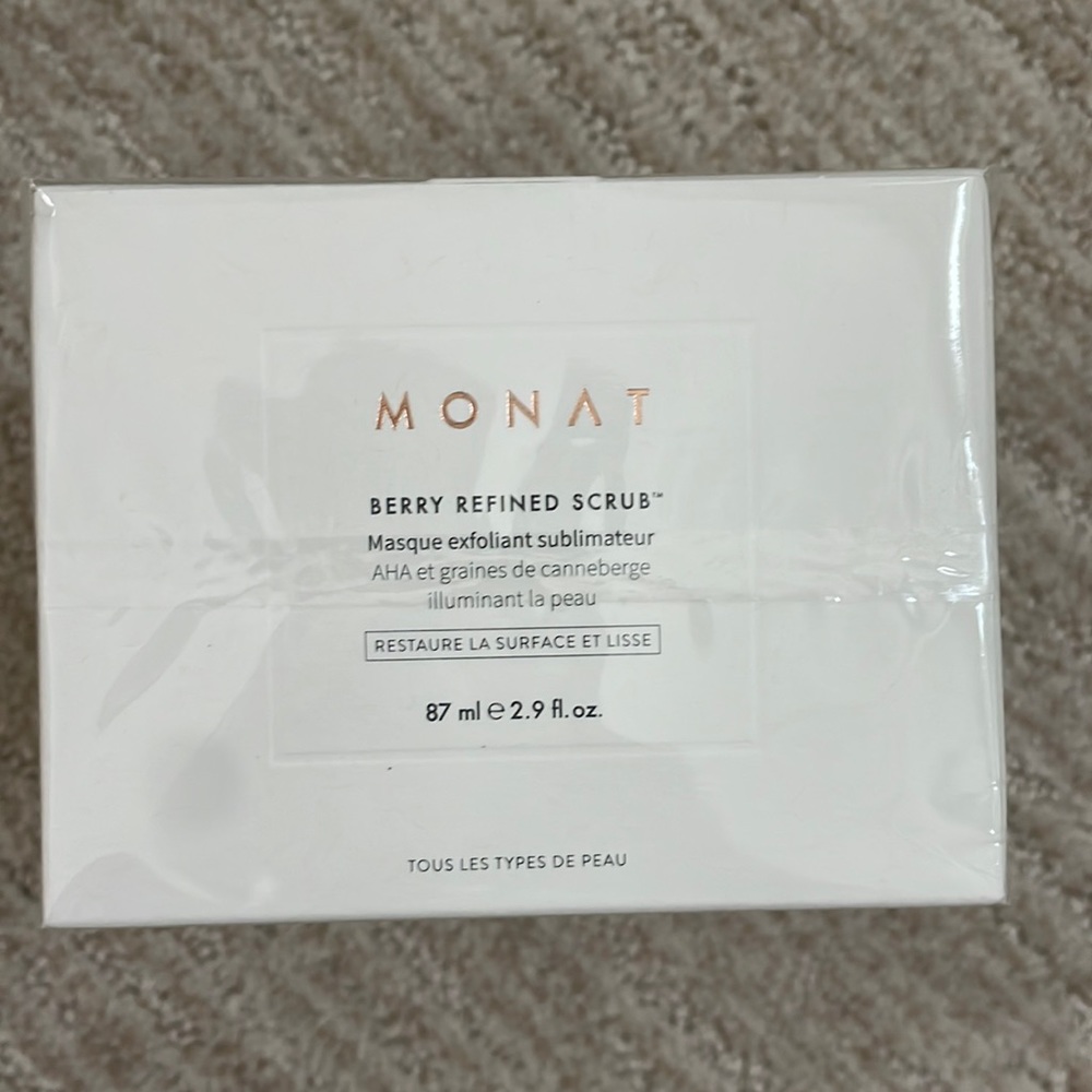 Monat Berry Refined Scrub - unopened